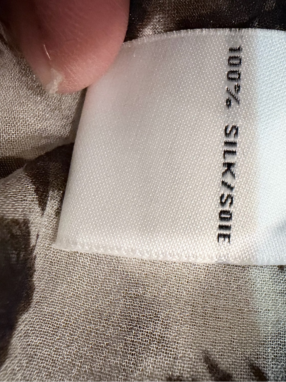 Silk Diane von Furstenberg top- size 6 100% silk - Picture 5 of 5